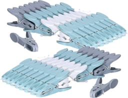 5five Wasknijpers - 96x stuks - gekleurd - kunststof - 8,5 cm - was ophangen — thumbnail 1