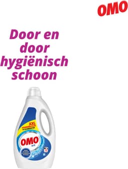 OMO - Vloeibaar Wasmiddel Wit 75 Wasbeurten - 2 x 3750 ml - Voordeelverpakking — thumbnail 3