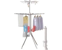 Gabrys® droogrek - vloerstand - kleren droger - droogstand - wasdroger - Wasrek - kleding droogrek - opvouwbaar - Droogtoren - uitklapbare droogtoren — afbeelding 1