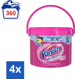 Vanish Oxi Action - Vlekkenverwijderaar Poeder - Levendige Kleuren - Gekleurde Was - 2.7 Kg - Voordeelverpakking - 4 stuks — thumbnail 1