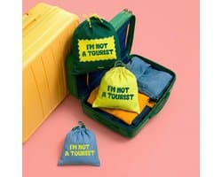 Fisura Waszakken I'm not a tourist (set van 3)