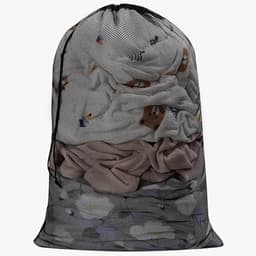 Wasnetten voor de Wasmachine, 60×90 cm Herbruikbare Mesh Tassen met Trekkoord voor Kleding, Beddengoed en Speelgoed — thumbnail 1