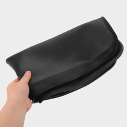 Paraplu Schoen Lekbak - Schoenenmat Hal - Voorkom Natte Vloeren - Waterdicht Antislip - 76 x 38 cm - Zwart — thumbnail 2