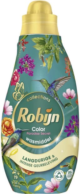 Robijn Klein & Krachtig Collections Color Paradise Secret Vloeibaar Wasmiddel 19 wasbeurten — thumbnail 1