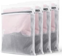 4 x Wasnet voor Wasmachine, 30 x 40 cm, Waszak met Rits voor Kleding, Sweaters en Ondergoed — thumbnail 1