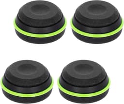 Luidspreker Voetjes - Speaker Dempers - Trillingen Dempen - Laadvermogen 36kg - Set van 4 - Zwart — thumbnail 1