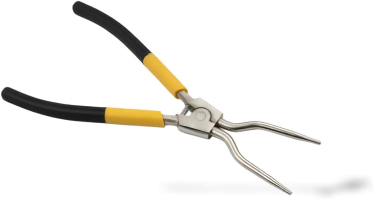 Wasmachineveer Tang - Deurrubber Gereedschap - Deurafdichting Repareren - Extra Brede Klem - 10 Min Reparatie - Zilverkleurig — afbeelding 1
