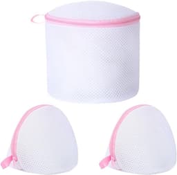 Herbruikbare Waszakken voor Bh's - 3 Stuks, Mesh Waszak voor Ondergoed en Sokken, Bescherming tijdens het Wassen in de Wasmachine — thumbnail 1