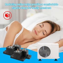 Allecto Plus - 4 stuks Airconditioning Trillingsdemper Rubber Lagers — thumbnail 5