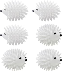 Droogbollen voor de wasdroger - effectieve egels - droogbollen voor donsjackets en zachte was - droogballen voor wasmachine - droogwesters (6 stuks) — thumbnail 1