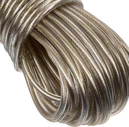 Waslijn - Droglijn - Kleding Drogen - PVC Beschermd - 20 Meter - Zilver — thumbnail 5