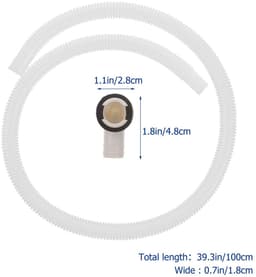 OmGoods - Dailygoody - Airconditioning drainageslangkit - Afvoerslang voor airconditioning - Draagbare buis 3 voet - Universeel - Inclusief hoekstekker - Geschi... — thumbnail 4
