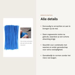 Dailygoods- Waslijn Multifunctioneel - Gietwas voor Sieraden - Waslijn voor Verwerken - Waslijn zonder Resten - Waslijn 1 mm - Praktisch Gereedschap — thumbnail 5