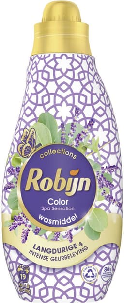 Robijn - Klein & Krachtig Spa Sensation - Vloeibaar Wasmiddel - 19 Wasbeurten - 665 ml - Voordeelverpakking - 2 stuks — thumbnail 4
