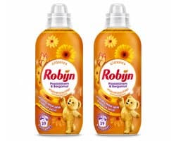2 x Robijn – Wasverzachter – Passiebloem & Bergamot – 780 ml - Voordeelverpakking - 2 stuks
