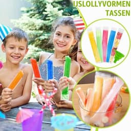 Ijsvormzakken - Transparant - 20 Stuks - BPA-vrij Plastic - Voor IJs- en Snoep Snacks — thumbnail 5