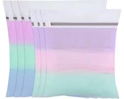 Wasnet voor wasmachine - 6 stuks waszakken met ritssluiting in 2 maten voor overhemden, truien, jeans en babykleding