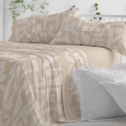 Blanco Beddengoedset, bed van 90 cm (+ beschikbare maten), design 141, kleur (90 x 190/200 cm) — thumbnail 1