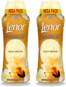 2 x Lenor – Geurparels – Gouden Orchidee – 570 g - Voordeelverpakking - 2 stuks — thumbnail 1