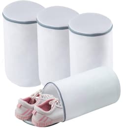 Set van 4 Schoenen Waszakken - Grijze Mesh met Rits — thumbnail 1