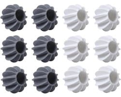 Droger en wasmachine ballen 12 stuks - herbruikbaar - kreukvrij en zacht - optimale luchtcirculatie - ShopVlot