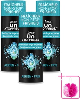 3 x Lenor Unstoppables - Geurbooster - Fris - 13 Wasbeurten - Bulkverpakking - Geurbooster - Douchemop - Frisheid — thumbnail 1