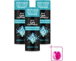 3 x Lenor Unstoppables - Geurbooster - Fris - 13 Wasbeurten - Bulkverpakking - Geurbooster - Douchemop - Frisheid