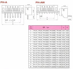 PH2.0 4-polige Female Connector Set 10 stuks met 40 Krimpcontacten — thumbnail 2