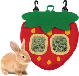 Hooi- en snackvoederzak voor kleine dieren - Automatische dispenser voor konijnen en cavia's — thumbnail 1