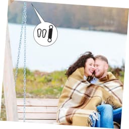 1set Verstelbare Hangstoel Schommelveer Roestvrijstalen Haak Voor Binnen Buiten Geschikt Voor Tuin Balkon Duurzaam Veilig Gebruik Eenvoudige Installatie — thumbnail 2