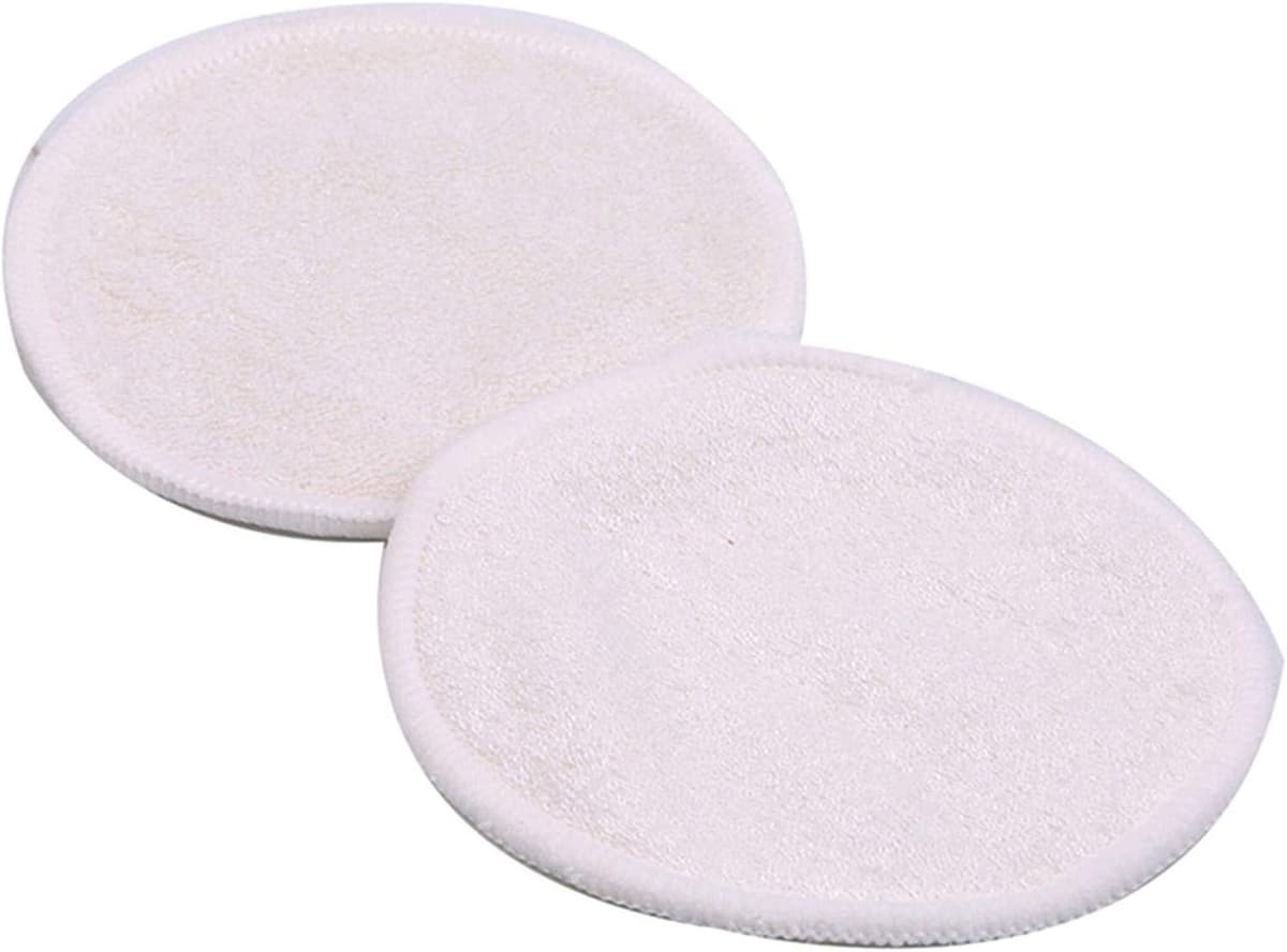 Waszak, opbergzakken, verhuiszakken, organizer, tassen om te wassen, 10 stuks herbruikbare make-up remover pads - bamboe herbruikbare katoenen ronde, wasbare milieuvriendelijke pads voor alle — afbeelding 1