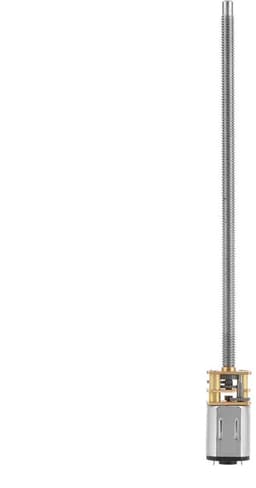speed reduction motor 6V 30RPM, long shaft M4 x 100mm — thumbnail 1