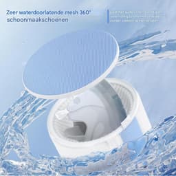 EXCITAT 2-pack - Schoenpoetszak - Wasmachine - Allround Reiniging - Waszak - Schoenen met verborgen rits - Sneakerreinigingsnet - Wasmachine- en drogerbestendig — thumbnail 2