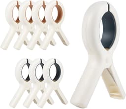 Ibenzoa® Set van 8 stevige en multifunctionele knijpers voor strandstoelen en wasgoed — thumbnail 1