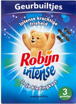4 x Robijn Geurbuiltjes Intense 3 stuks per verpakking - Geur In Kleding - Frisheid In Kleding - Langdurige Geur - Geurbuiltjes - Kledingkast Geur — thumbnail 2