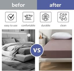 PromoHome 4-delige bedlakenhouders set - Antislip matrashouders voor strakke lakens — thumbnail 4