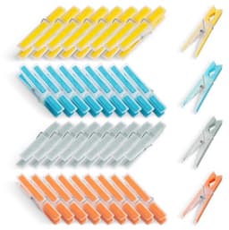 Kunststof Antislip Wasknijpers - 40 Stuks Meerkleurig zonder Sporen — thumbnail 1