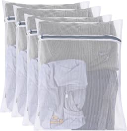 4 stuks klein wasnet voor wasmachine - 30 x 40 cm - waszak met ritssluiting - netwaszak voor beha en sokken — thumbnail 1