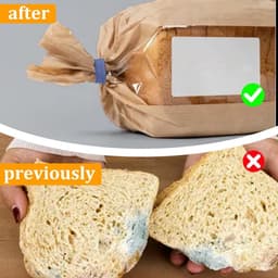 12x Verstelbare Sluitclips voor Zakken - Flexibele Zakklemmen voor Voedsel, Brood & Meer — thumbnail 4