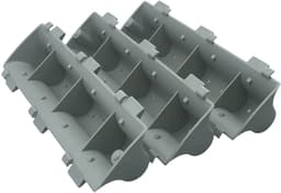 Fixem Trommelrib Geschikt voor Whirlpool Bosch Siemens 481941849713, 480110100104, 481241848725, 00750666, 750666 – 215 × 70 × 35 mm - Set 3 Stuks — thumbnail 3