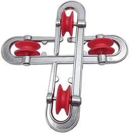 Aluminium Waslijn Verspreider voor Zware Belastingen - Katrol Accessoires voor Lange Waslijn — thumbnail 2