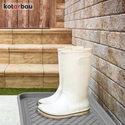 Set van 2 Schoenenlekbakken Kunststof - Opvangbak voor Natte Schoenen en Laarzen — thumbnail 3