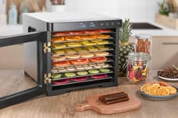 Artronix Serie - Voedseldroger - 1000W - 9 RVS Trays - LCD Display — thumbnail 2