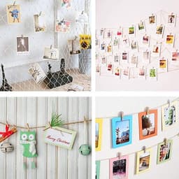 50 Stuks Houten Wasknijpers Voor Foto's en Decoratie — thumbnail 4