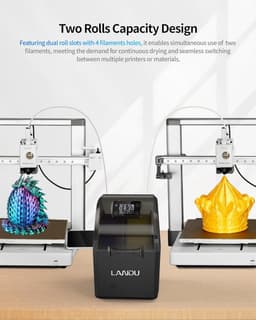 Filament Droger Box voor 3D-printer met 2 Spoelen en Snelle Verwarming — thumbnail 5