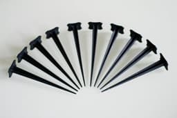 Grondankers 17 cm - Bevestigingsankers voor Onkruidvlies en Multifunctionele Zeilen - 75 Stuks — thumbnail 3
