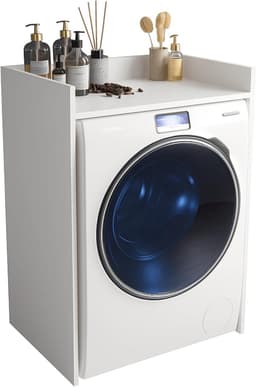 Wasmachine Kast Ombouw met Plank – Stevig Geluiddempend Meubel (66x97x62 cm) — thumbnail 1
