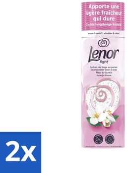 Lenor Light - Geurbooster - Jasmijn - Non-Stop Frisheid - 19 Wasbeurten - Voordeelverpakking - 2 stuks — thumbnail 1