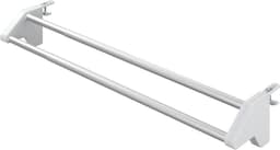 Wanddroogrek Radiator Wasdroger Standaard Aluminium Uittrekbaar 62-110 x 115 x 13 cm Wanddroogrek — thumbnail 1