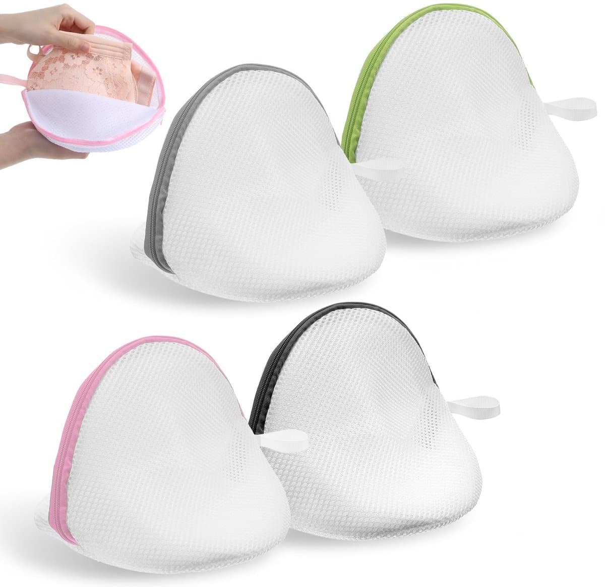 Solidchoice - Set van 4 Wasnetjes voor Ondergoed en BH's — afbeelding 1